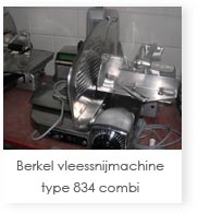 Berkel vleessnijmachine type 834 combi