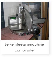Berkel vleessnijmachine combi safe